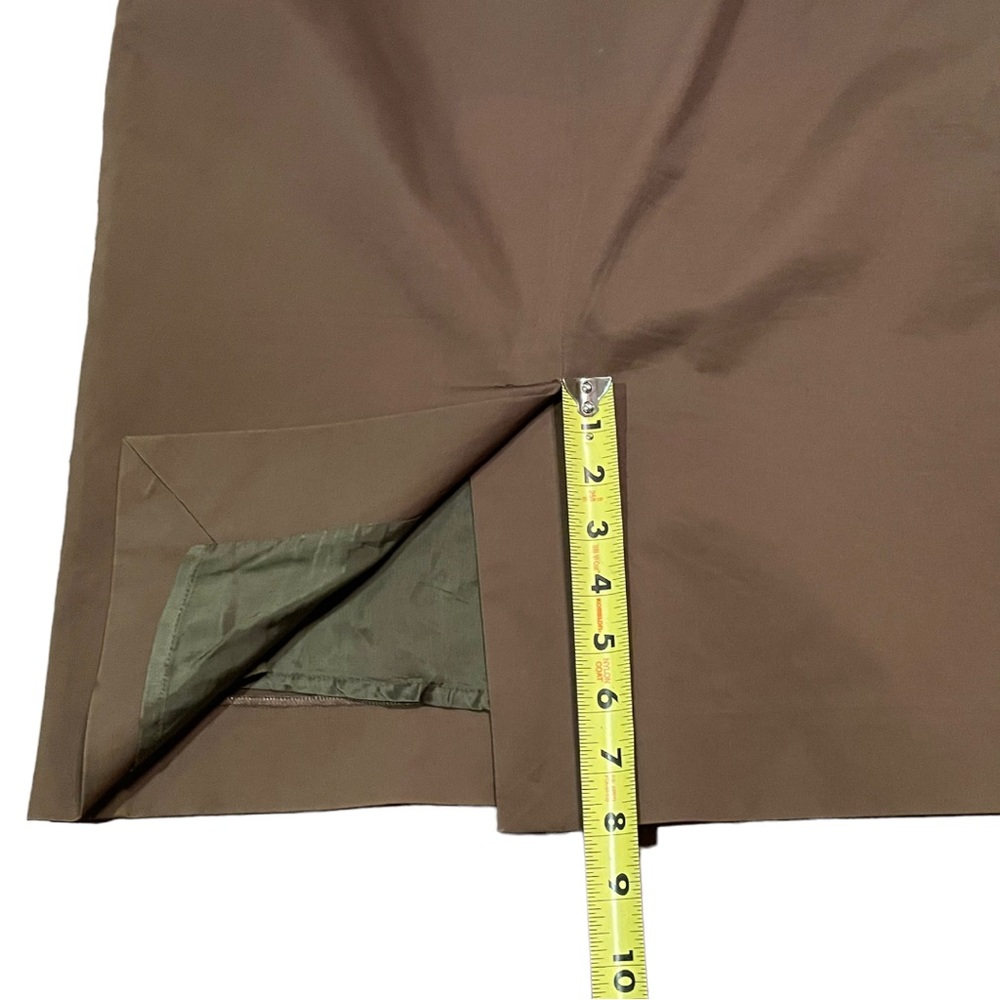 Moschino Cheap and Chic Brown pencil skirt Sz 10 - Picture 13 of 13